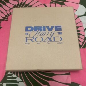 Drive to The Starry Road - Astro album Box.
No CD 
No Photocards
All stickers